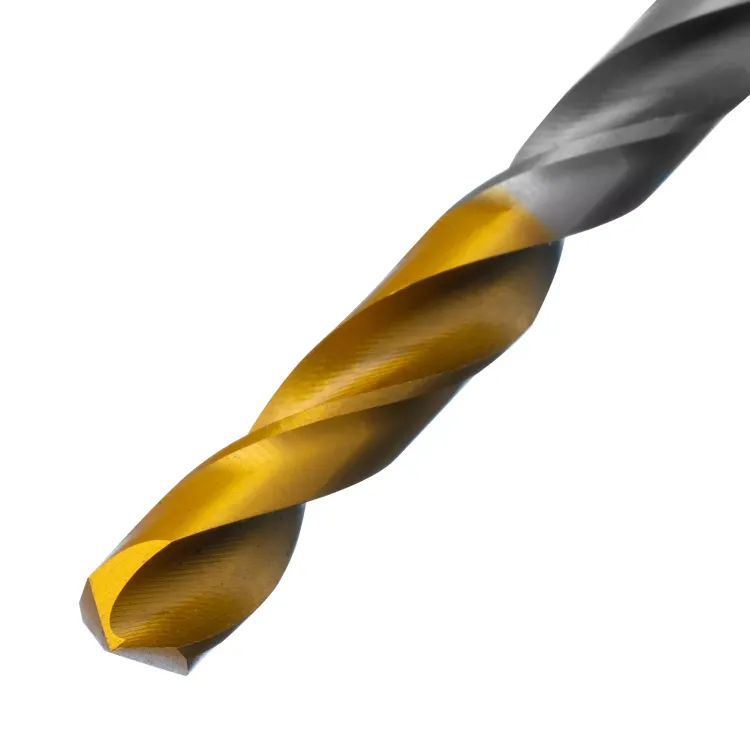 Сверло спиральное по металлу Denzel  6,5 x 100 мм, Р6М5, Golden Tip 718236 купить в Ноябрьске