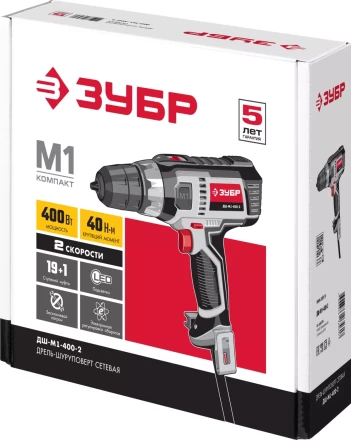 Дрель-шуруповерт сетевая ДШ-М1-400-2 серия МАСТЕР купить в Ноябрьске