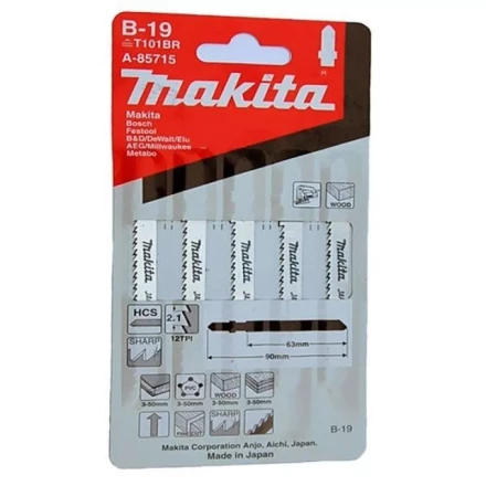 Пилки для лобзика Makita B-19 A-85715 купить в Ноябрьске