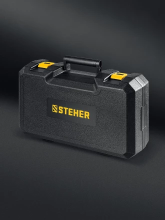 STEHER BOS-50 Duo, d125 / d150 мм, 5.0 мм, 350 Вт, бесщеточная орбитально-шлифовальная машина, кейс (BOS-50) купить в Ноябрьске