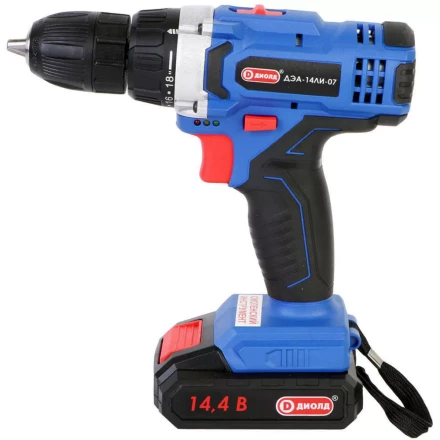 Аккумуляторная дрель-шуруповерт Диолд ДЭА-14ЛИ-07 купить в Ноябрьске