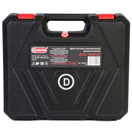 Аккумуляторная дрель-шуруповерт Диолд ДЭА-14ЛИ-07 купить в Ноябрьске