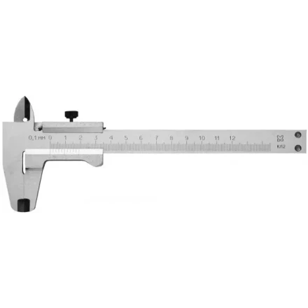 Штангенциркуль металлический тип 1, класс точности 2, 125мм, шаг 0,1мм 3445-125 купить в Ноябрьске