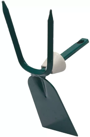 Мотыжка садовая RACO, прямое лезвие, 2 зубца, с быстрозажимным механизмом, 70мм 4230-53816 купить в Ноябрьске