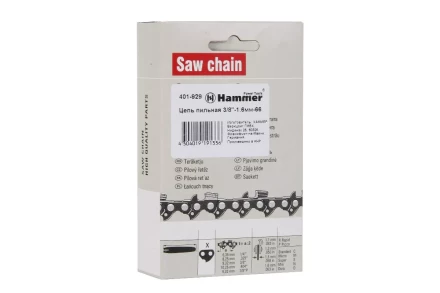 Цепь пильная HAMMER 3/8&#039;&#039;-1.6мм-66зв. купить в Ноябрьске