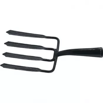 Вилы копальные 4-х рогие 190 х395 мм широкий зуб удлиненная тулейка без черенка (АРТИ)  Россия 63838 купить в Ноябрьске