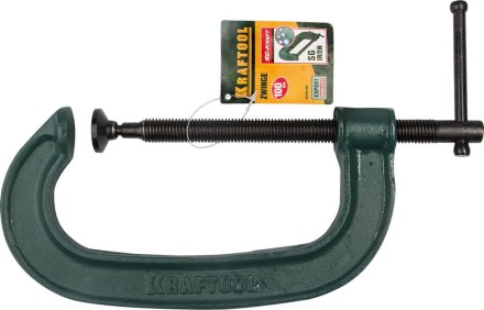 Струбцина KRAFTOOL &quot;EXPERT&quot;, высокопрочный чугун с шаровидным графитом, 4&quot;/100 мм 32229-100 купить в Ноябрьске