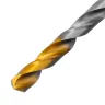 Сверло спиральное по металлу Denzel 7,0 x 109 мм, Р6М5, Golden Tip, 718237 купить в Ноябрьске