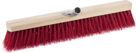 Щетка GRINDA &quot;EURO&quot; уличная без ручки, буковая колодка, жесткая щетина, с металлическим держателем для черенка, 50см 39193-50 купить в Ноябрьске