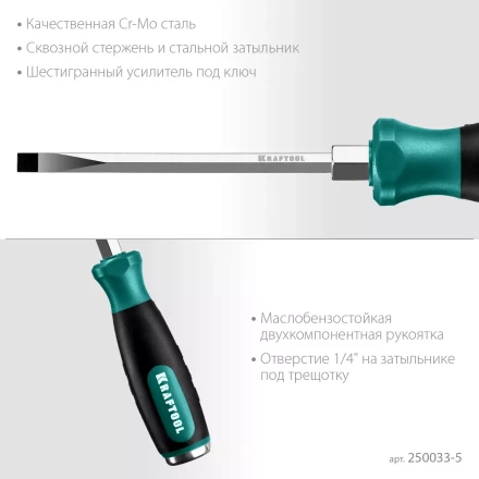 Ударные отвертки IMPACT 250033-5 купить в Ноябрьске