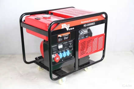 Генератор бензиновый RedVerg RD-G9500E3 на колесах купить в Ноябрьске