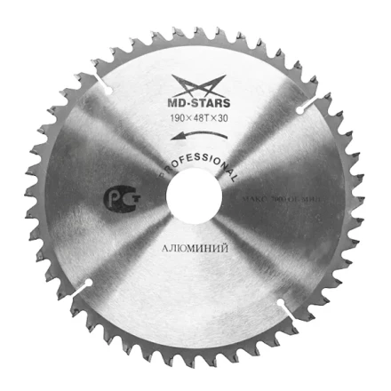 Пильный диск MD-STARS (профессионал) алюминий PPA2556030 купить в Ноябрьске