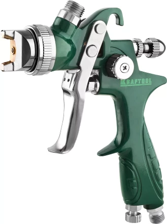 Краскопульт пневматический KRAFTOOL AirKraft, HVLP, с верхним бачком, 1,7мм 06522-1.7 купить в Ноябрьске