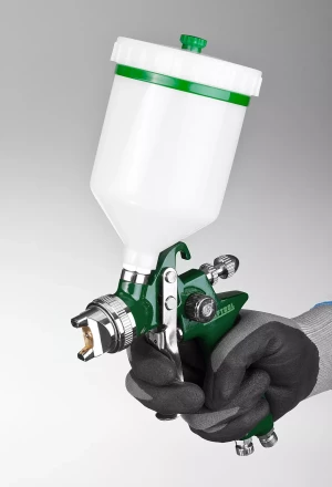 Краскопульт пневматический KRAFTOOL AirKraft, HVLP, с верхним бачком, 1,7мм 06522-1.7 купить в Ноябрьске