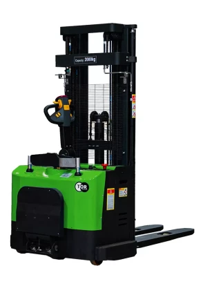 Штабелер самоходный 1,5 т 5,5 м TOR ES15T4 Li-ion 24/200 В/Ач ЭУР, Curtis, H-мачта (с платформой) 1048442 купить в Ноябрьске