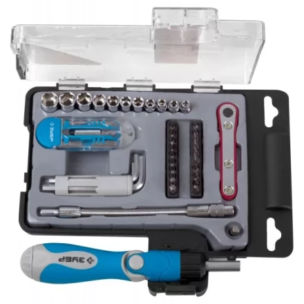 Набор ЗУБР Слесарно-монтажный инструмент &quot;ЭКСПЕРТ&quot;, отвертки, насадки, имбус.ключи, в пласт.боксе,46пред. 25292-H46 купить в Ноябрьске