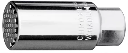 Головка торцевая многоразмерная (11-32мм) под квадрат 1/2&quot; CrV хромир Gross 13190 купить в Ноябрьске