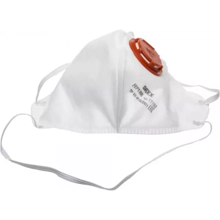 Полумаска фильтрующая DEXX противоаэрозольная, многослойная, с клапаном, FFP1 11102 купить в Ноябрьске