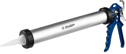 Пистолет для герметика ЗУБР &quot;ПРОФЕССИОНАЛ&quot;, закрытый, алюминиевый корпус, 600мл 06633-60 купить в Ноябрьске