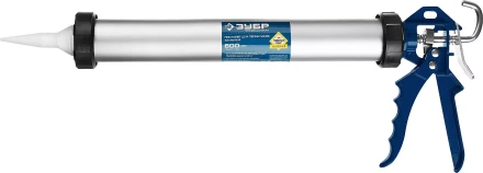 Пистолет для герметика ЗУБР &quot;ПРОФЕССИОНАЛ&quot;, закрытый, алюминиевый корпус, 600мл 06633-60 купить в Ноябрьске