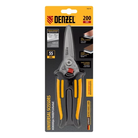 Ножницы универсальные Denzel, 200 мм, нержавеющая сталь, 78319 купить в Ноябрьске