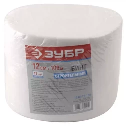 Бинт ЗУБР строительный, повышенной прочности, 12см х 100м 1240-12-100