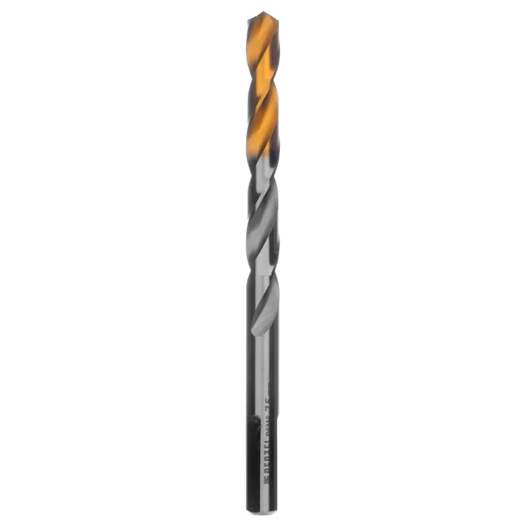 Сверло спиральное по металлу Denzel 7,5 x 109 мм, Р6М5, Golden Tip, 718238 купить в Ноябрьске