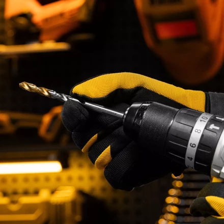 Сверло спиральное по металлу Denzel 7,5 x 109 мм, Р6М5, Golden Tip, 718238 купить в Ноябрьске