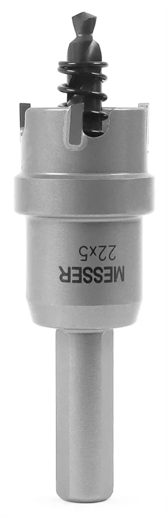 ТСТ коронка MESSER 22X5 с центрирующим сверлом и толкающей пружиной купить в Ноябрьске