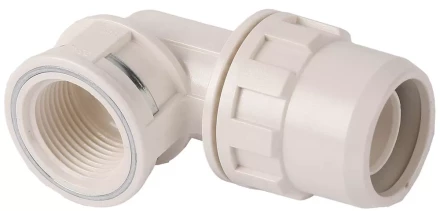 Муфта ЗУБР &quot;ШиреФит&quot; соединительная угловая 90°, &quot;штуцер с гайкой - внутренняя резьба&quot;, 26мм-3/4&quot; 51466-26-3/4 купить в Ноябрьске