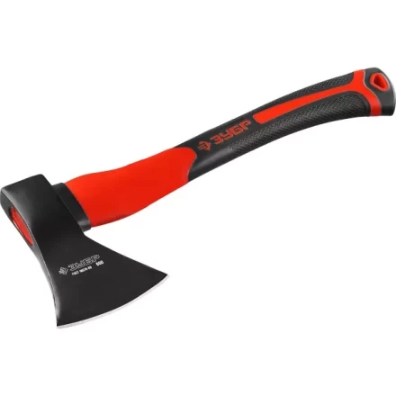 Топор ЗУБР &quot;МАСТЕР&quot; кованый с двухкомпонентной стеклопластиковой рукояткой, 0,6кг 2061-06 купить в Ноябрьске