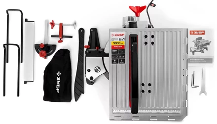 Пила торцовочная комбинированная 2 в 1 ЗПТК-255-1800 серия МАСТЕР купить в Ноябрьске