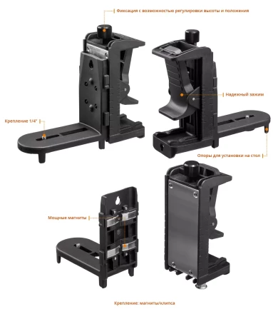 Нивелиры лазерные LL-360, 360 град, 20/70м, IP54 34645-2 купить в Ноябрьске