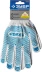 ЗУБР ТОЧКА+, S-M, х/б перчатки с покрытием из ПВХ-геля, противоскользящие, точки увеличенного размера, 13 класс, Профессионал (11451-S) купить в Ноябрьске