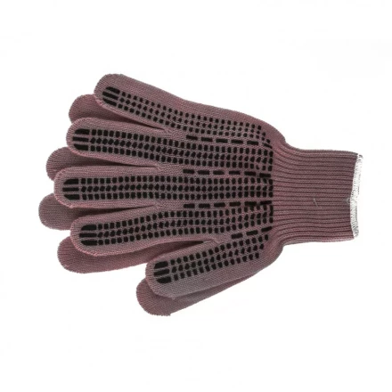 Перчатки трикотажные акрил ПВХ гель &quot;Протектор&quot; коралл оверлок Россия Сибртех 68668 купить в Ноябрьске