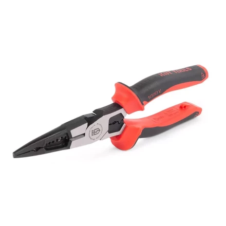 Мультитул-длинногубцы диэлектрические КВТ 200 мм, серия СТАНДАРТ (87298) купить в Ноябрьске