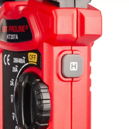 Токовые клещи цифровые КВТ KT 207A с True RMS (91919) купить в Ноябрьске