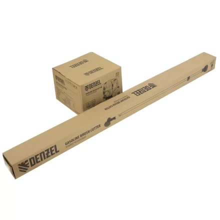 Триммер бензиновый DTL-43, 43 см3, неразъемная штанга, состоит из 2 частей Denzel 96263 купить в Ноябрьске