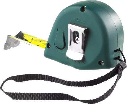 Рулетка KRAFTOOL GRAND, обрезиненный пластиковый корпус, 5м/25мм 34022-05-25 купить в Ноябрьске