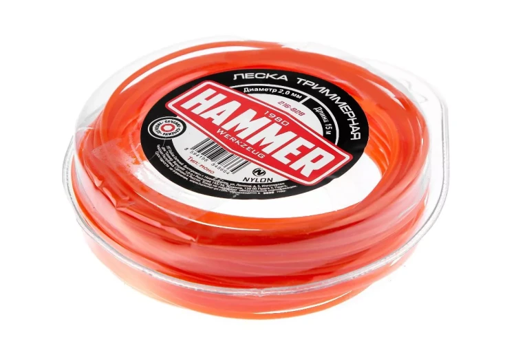 Леска для триммеров HAMMER 216-828 купить в Ноябрьске