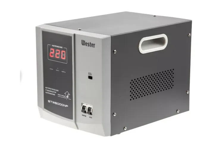 Стабилизатор напряжения WESTER STW5000NP купить в Ноябрьске