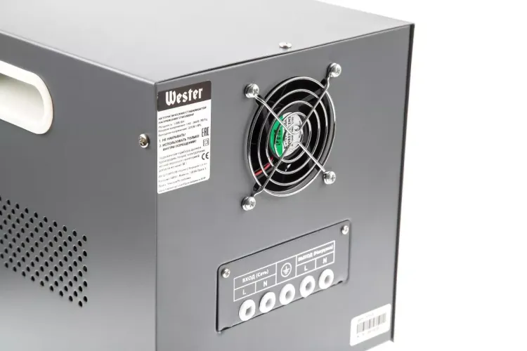 Стабилизатор напряжения WESTER STW5000NP купить в Ноябрьске