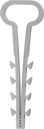 ЗУБР ДХ-П, 14 мм, нейлон, 100 шт, дюбель-хомут для плоского кабеля (30912-14) купить в Ноябрьске