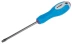 Отвертка ЗУБР, Cr-V сталь, трехкомпонентная рукоятка, цветовая индикация типа шлица, SL, 5,5x100мм 25251-5.5-100 купить в Ноябрьске