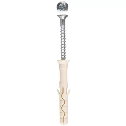 Дюбель-гвоздь ЗУБР &quot;ПРОФЕССИОНАЛ&quot; нейлоновый, потайный бортик, 6 x 60 мм, 100 шт 4-301375-06-060 купить в Ноябрьске