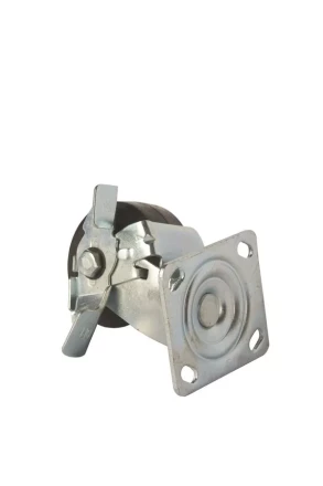 Колесо большегрузное поворотное SCdb 42 100 мм обрезиненное с тормозом (N) 1024159 купить в Ноябрьске