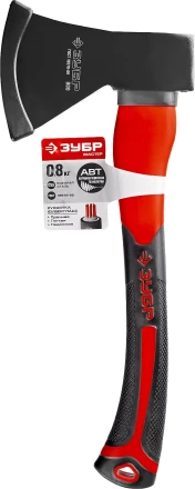 Топор ЗУБР &quot;МАСТЕР&quot; кованый с двухкомпонентной стеклопластиковой рукояткой, 0,8кг 2061-08 купить в Ноябрьске