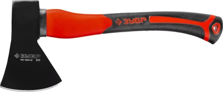 Топор ЗУБР &quot;МАСТЕР&quot; кованый с двухкомпонентной стеклопластиковой рукояткой, 0,8кг 2061-08 купить в Ноябрьске