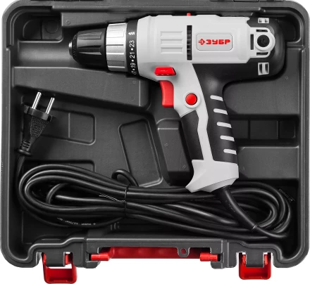 Дрель-шуруповерт сетевая в кейсе ЗСШ-300-2 К серия МАСТЕР купить в Ноябрьске