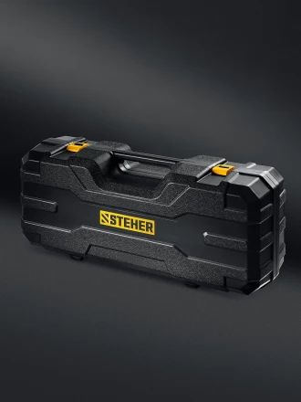 STEHER d225 мм, 500 Вт, подсветка, бесщеточная шлифовальная машина для стен (жираф), кейс (DWB-500) купить в Ноябрьске